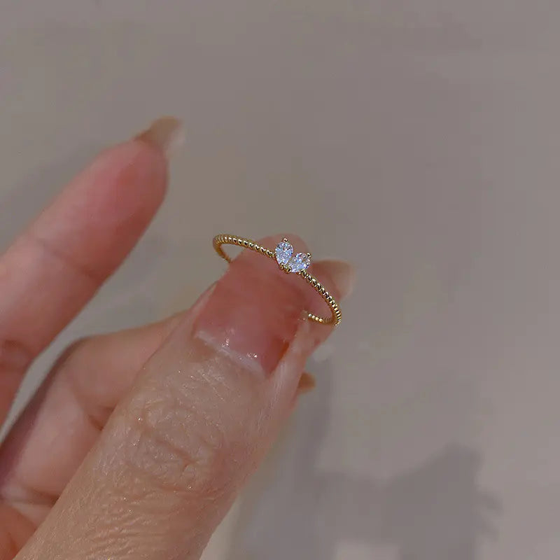 Heart Shaped Love Fashion Finger Ring