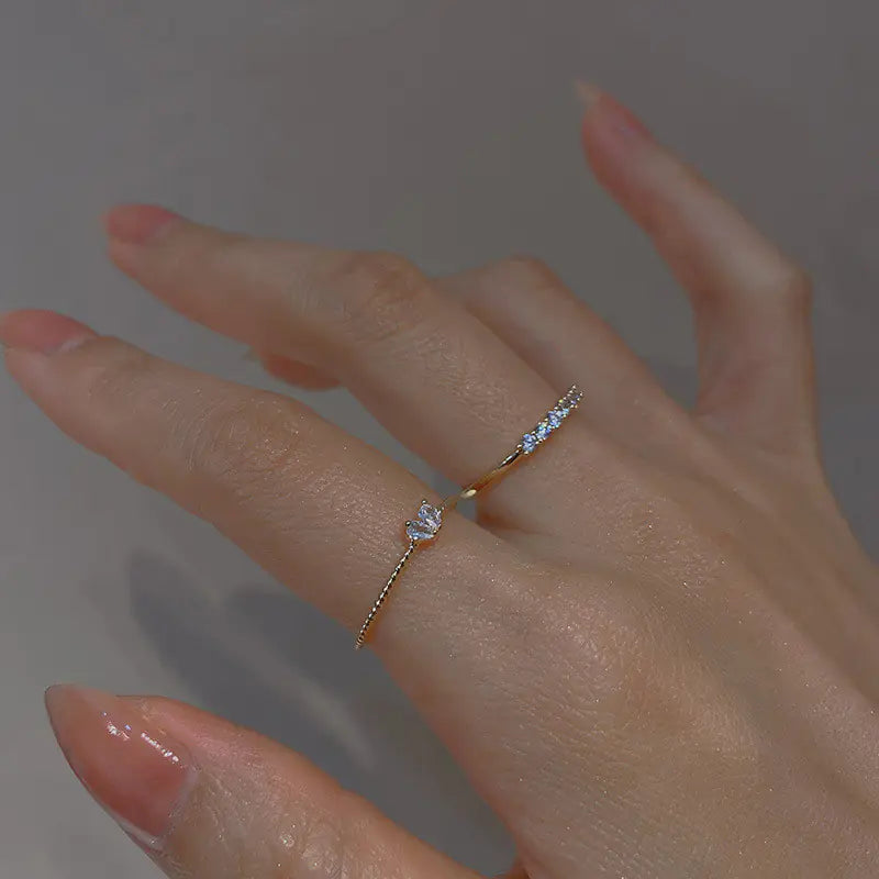 Heart Shaped Love Fashion Finger Ring