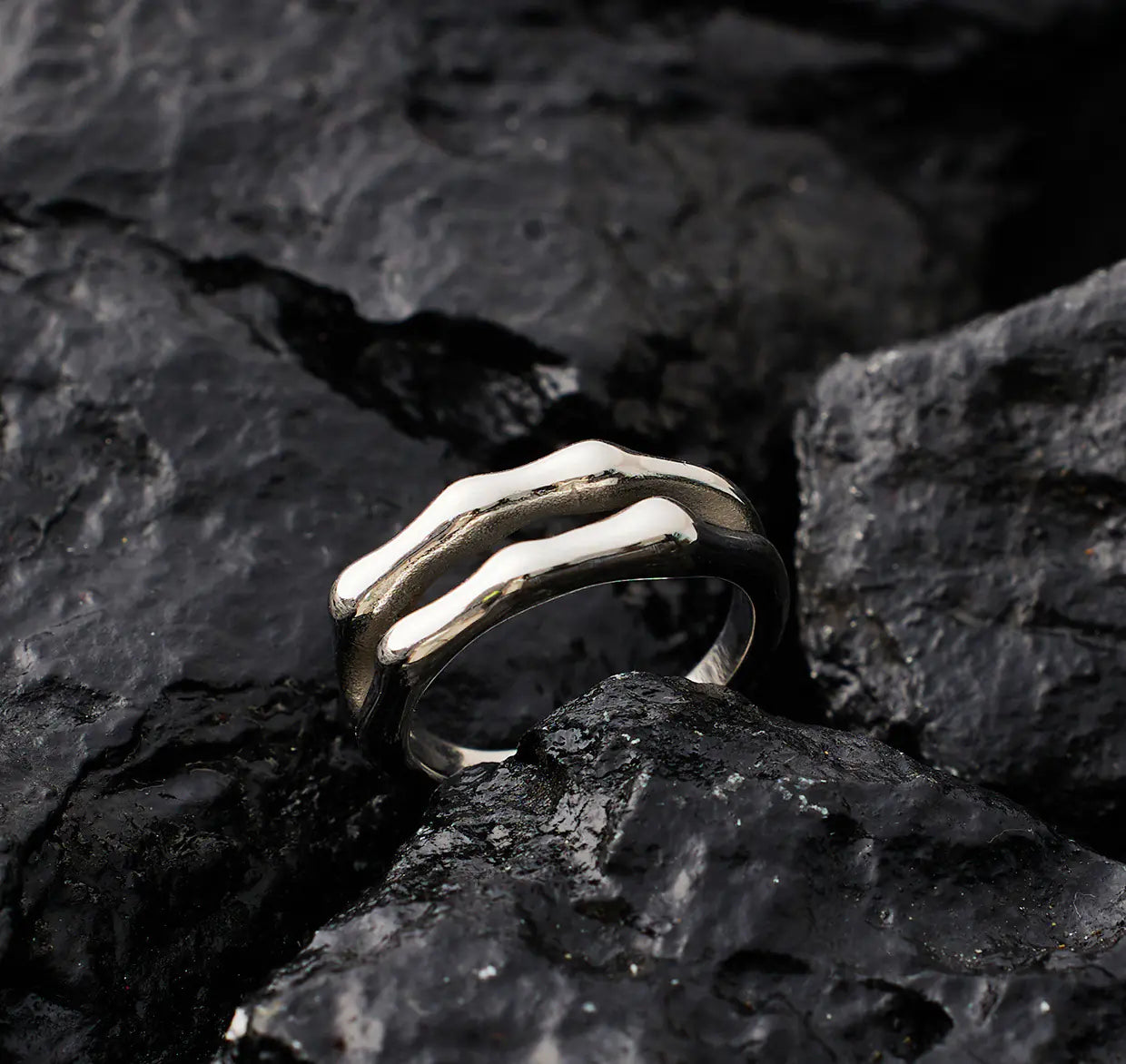 Titanium Steel Twin Style Double Layer Bone Joint Ring