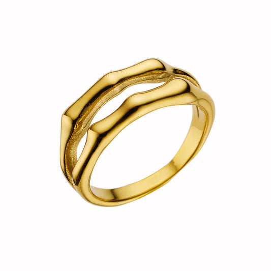 Titanium Steel Twin Style Double Layer Bone Joint Ring
